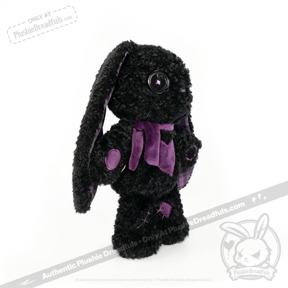 Violet Neon Love Rabbit - Plush Stuffed Animal - toy