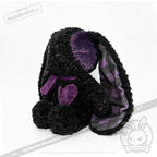 Violet Neon Love Rabbit - Plush Stuffed Animal - toy