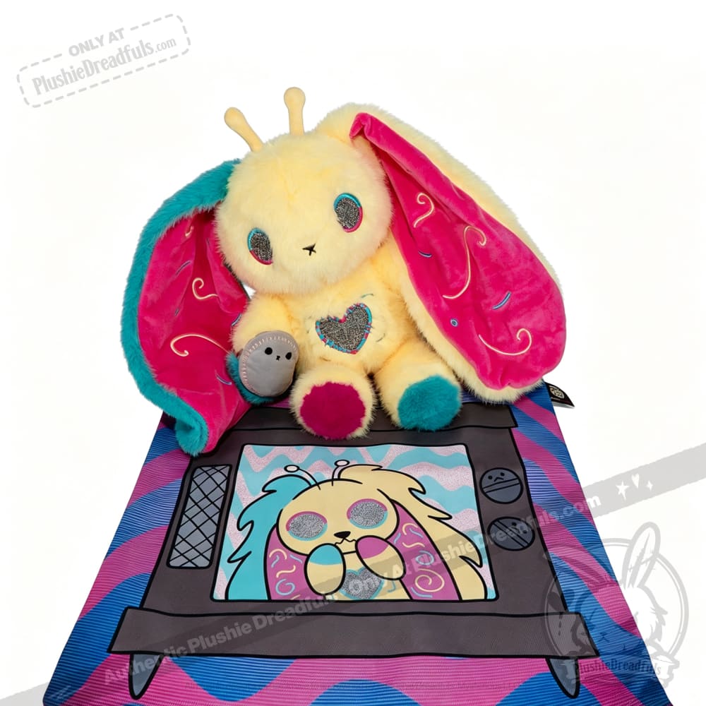 Plushie Dreadfuls - Visual Snow Syndrome - Plush Stuffed Animal - toy