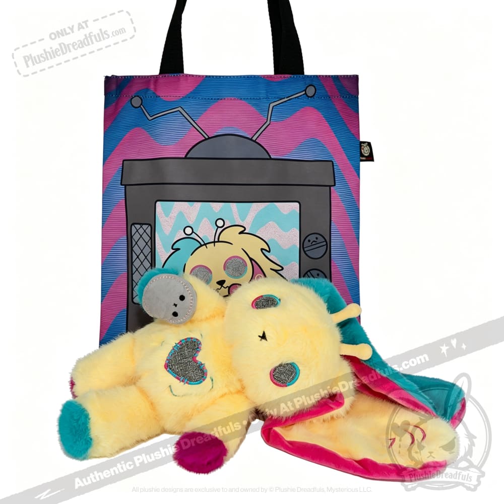 Plushie Dreadfuls - Visual Snow Syndrome - Plush Stuffed Animal - toy