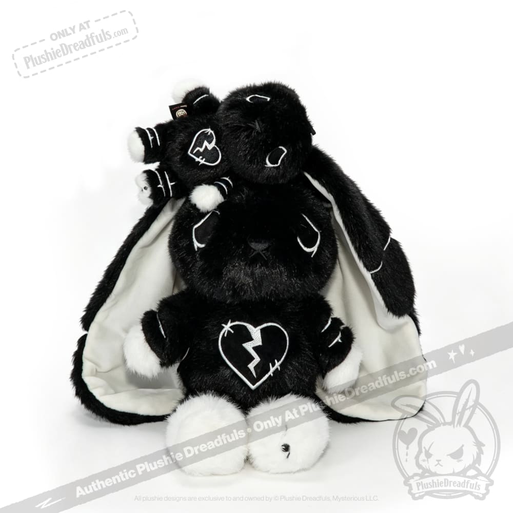 Void Depression Rabbit Plush Keychain - Keychain