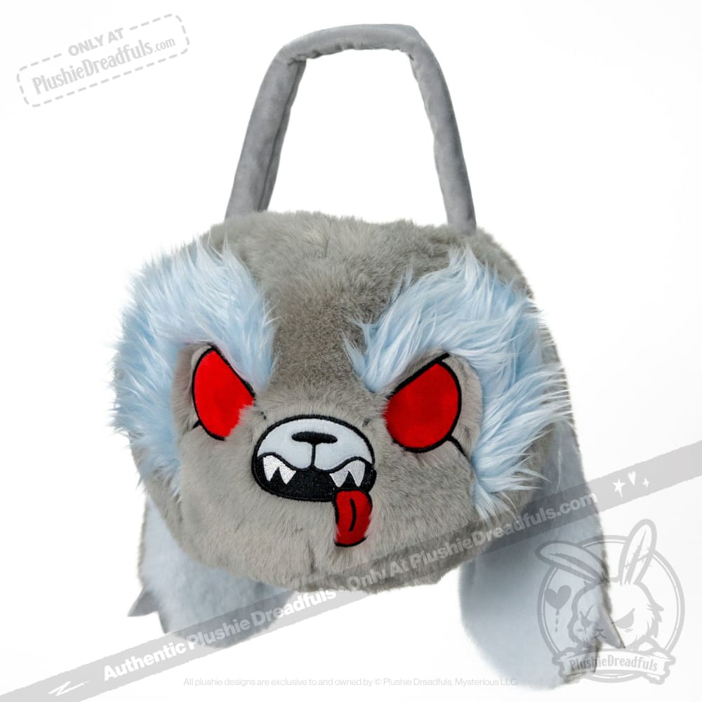 Plushie Dreadfuls - ’Werebun’ The Werewolf Bunny Head Bag Toy