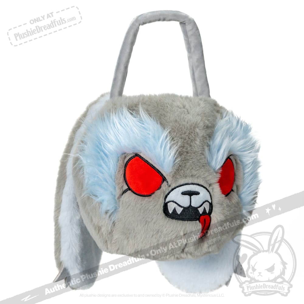 Plushie Dreadfuls - ’Werebun’ The Werewolf Bunny Head Bag Toy