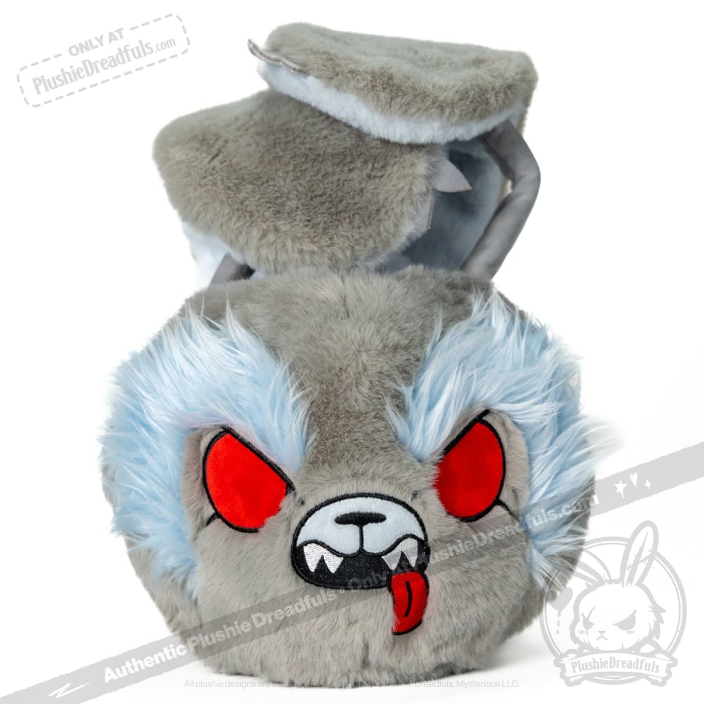Plushie Dreadfuls - ’Werebun’ The Werewolf Bunny Head Bag Toy