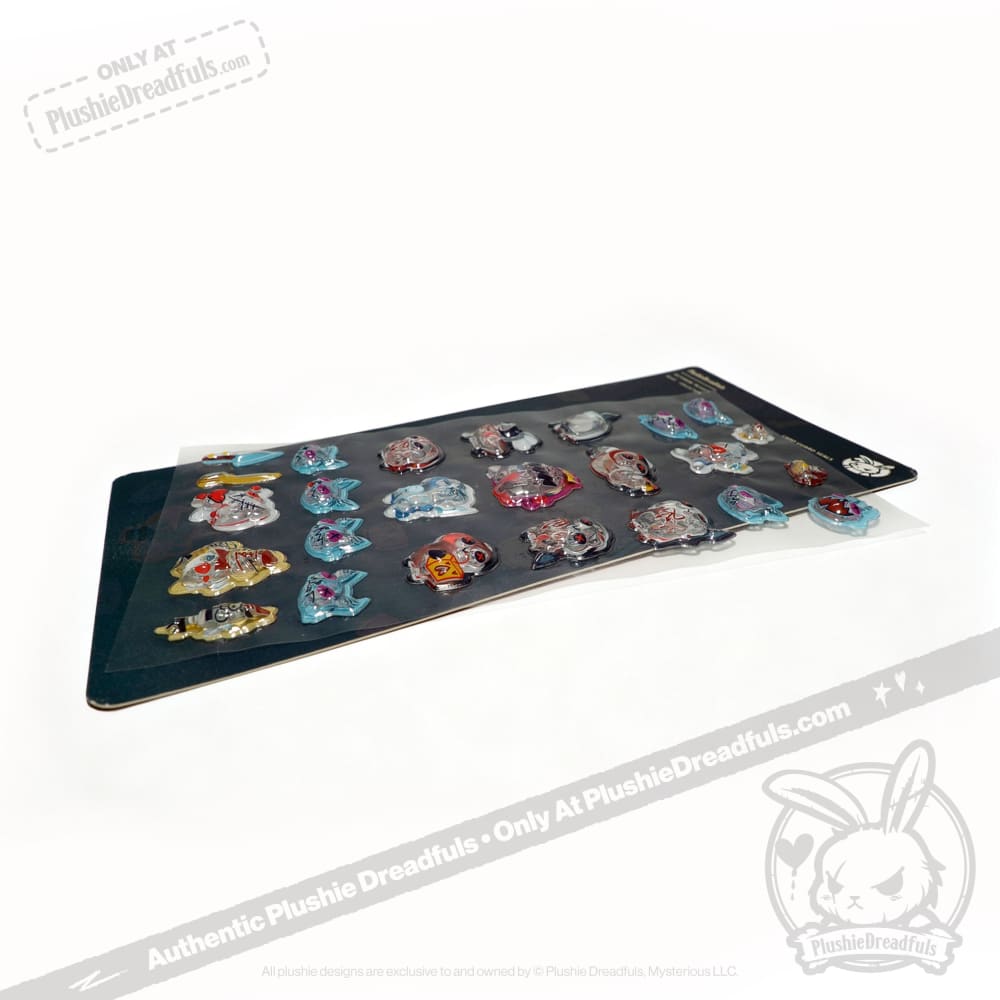 Plushie Dreadfuls Wonderland 3D Sticker Sheet (Vol. 1) - sticker