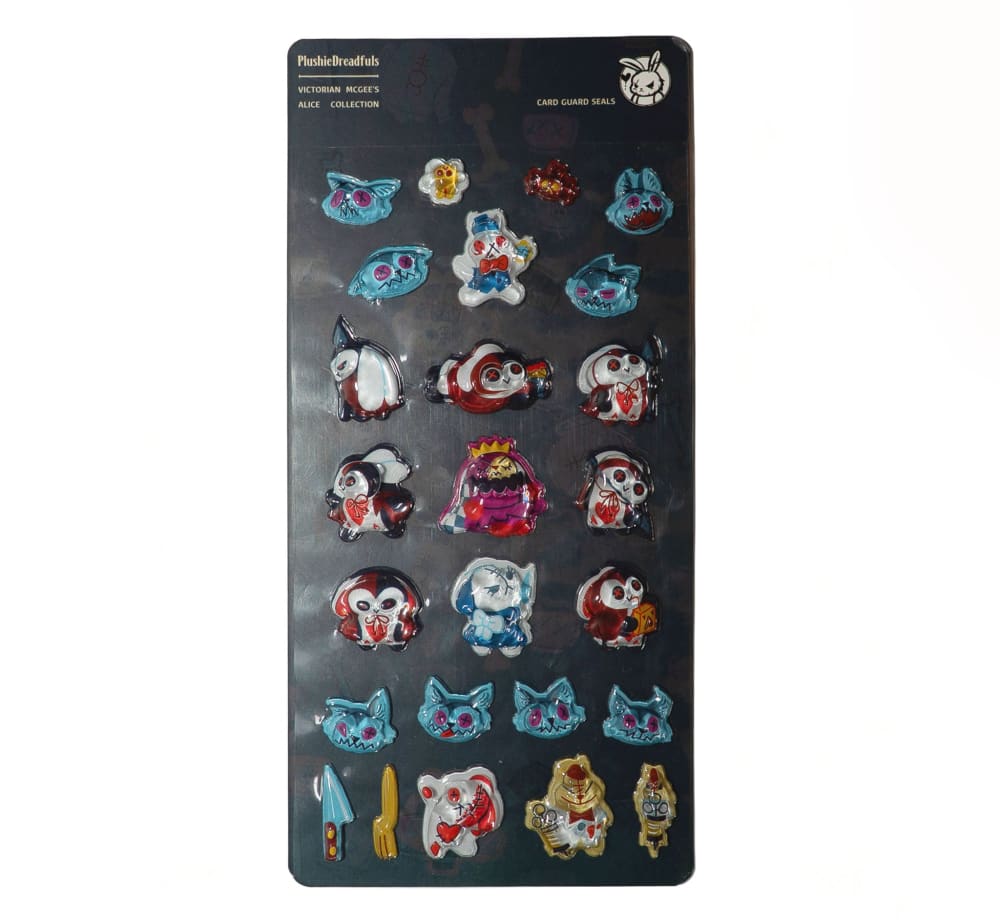 Plushie Dreadfuls Wonderland 3D Sticker Sheet (Vol. 1) - sticker