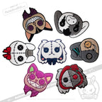 Wonderland Drink Coasters hair clip