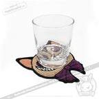 Wonderland Drink Coasters hair clip