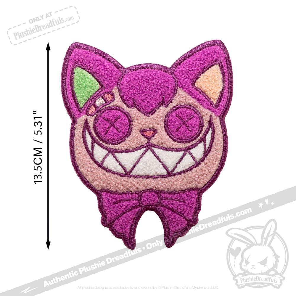 Wonderland Drink Coasters Pink Cheshire Cat hair clip