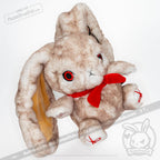 Plushie Dreadfuls - Workaholic Rabbit - Plush Stuffed Animal - Mysterious