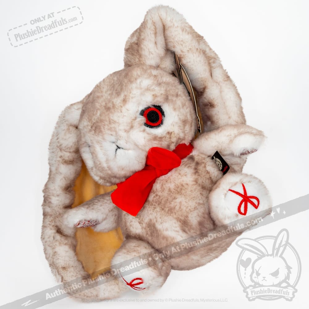 Plushie Dreadfuls - Workaholic Rabbit - Plush Stuffed Animal - Mysterious